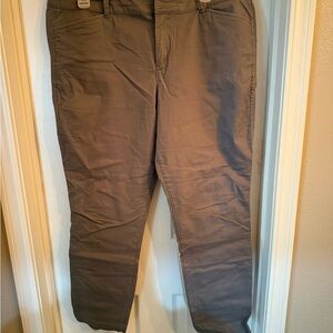 Old Navy Women's Gray Pixie Pants